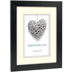 Wooden frame Regent 15x20 cm black