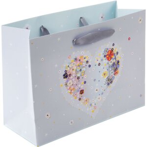 Goldbuch gift bag Hearts of Flowers in 3 sizes