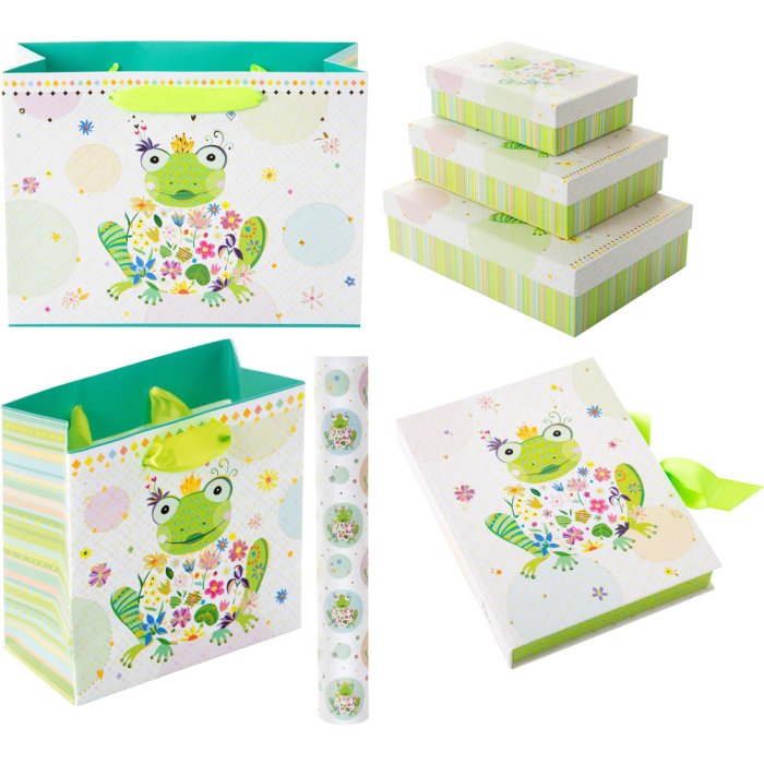 gift wraps - Happy Frog Goldbuch