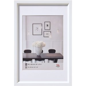 Steel Style plastic frame 10,5x15 cm white