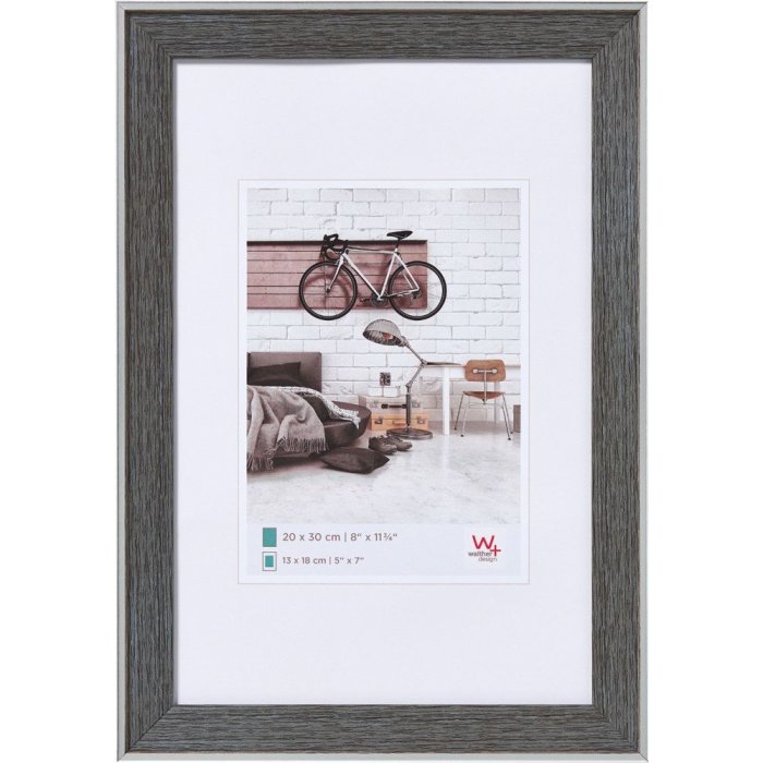 Picture frame Bohemian 10x15 cm gray