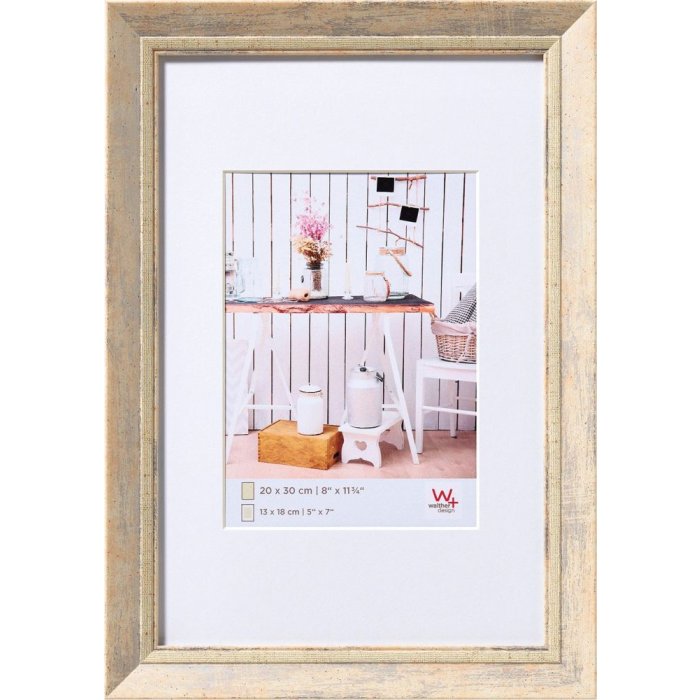 Chalet picture frame 13x18 cm nature