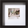 Walther 3D wooden frame Stockholm black 20x20 cm