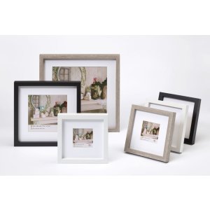 Walther 3D wooden frame Stockholm white 20x20 cm