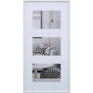 Galeria picture frame 3 photos 10x15 cm white