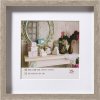 3D wooden frame Stockholm gray 30x30 cm