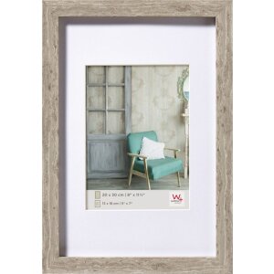 Walther wooden frame Stockholm gray 60x80 cm