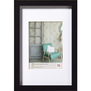 wooden frame Stockholm black 70x100 cm