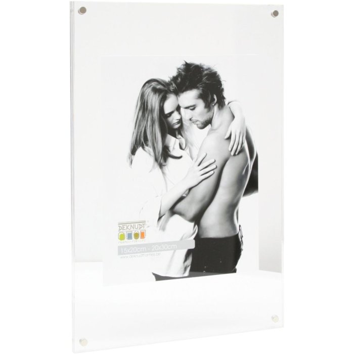 Deknudt photo frame transparent resin S58SB1