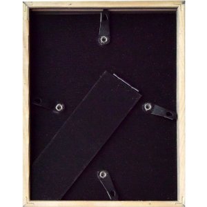 Zoom wooden frame 20x20 cm black