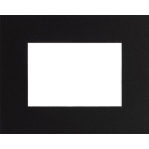 Standard passepartout Ceanothe 40x50 cm with 24x30 cm black