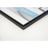 Aluminum frame Classic 13x18 cm jet polished black