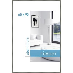 Aluminum frame Classic 60x90 cm platin