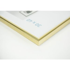 Aluminum frame Classic 70x100 cm gold