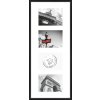 Aluminum frame Gallery Junior black 4 photos 13x18 cm