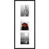 Aluminum frame Gallery Junior black 3 photos 13x18 cm