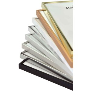 Accent aluminium frame 10x15 cm pearl mercury