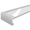 Accent aluminium frame 10x15 cm pearl mercury