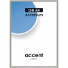 Accent aluminium frame 21x30 cm pearl mercury