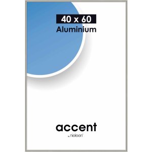 Accent aluminium frame 40x60 cm pearl mercury