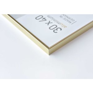 Aluminum frame Pixel 40x60 cm gold