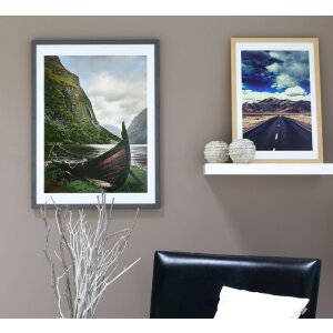 wooden frame XL 70x100 cm black