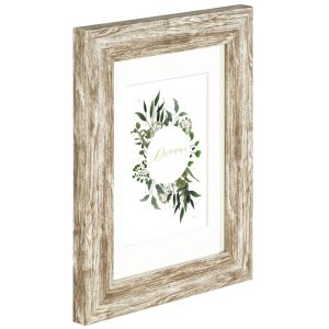 Chalet Plastic Frame, brown, 20 x 30 cm