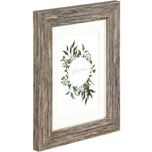 Chalet Plastic Frame, brown-grey, 15 x 20 cm