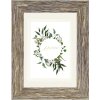 Chalet Plastic Frame, brown-grey, 15 x 20 cm