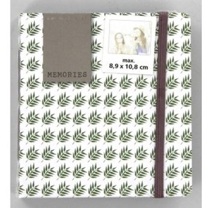 Fern Slip-in Album, for 28 instant pictures up to max. 8.9 x 10.8 cm