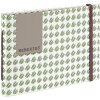 Fern Bookbound Album, 18x13 cm, 20 brown pages