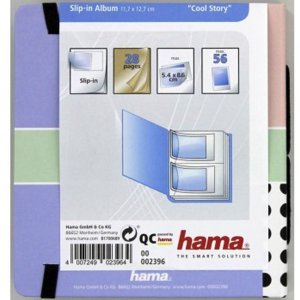 Cool Story Slip-In Album, for 56 instant pictures up to max. 5.4 x 8.6 cm