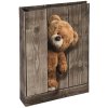 Batzi Memo Album for 200 Photos in 10x15 cm Format, standing teddy