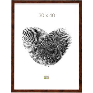 Deknudt S43AG2 Wooden picture frame burl wood 9x13 cm to...