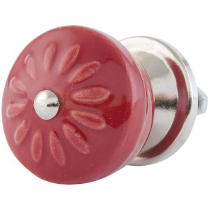 furniture knob round 3 cm - different designs