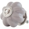 furniture knob flower shape 4 cm - different designs