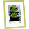 photo frame green-white wood S43AL