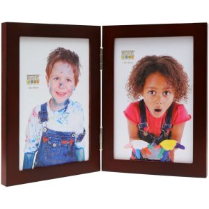 photo frame S68FV3 brown wood