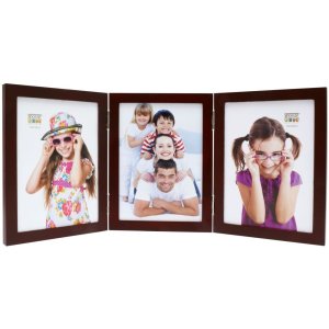 photo frame S68FV3 brown wood