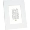 photo frame white wood S43BK