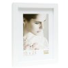 3D photo frame white wood S43DL