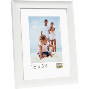 photo frame white resin S43WK