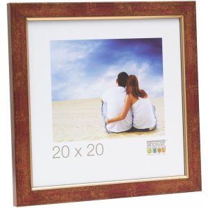 photo frame red wood S45DB