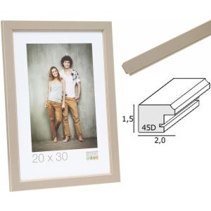 photo frame beige wood S45DK