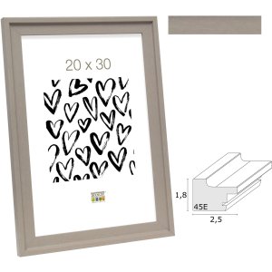 photo frame beige wood S45EF3