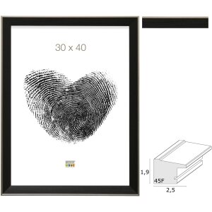 photo frame black resin S45FE2