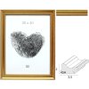 Plastic photo frame gold S45HA1