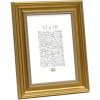 Plastic photo frame gold S45HA1