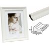 Deknudt Picture Frame S45HF1 White Baroque Frame