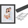 photo frame black wood S45LH2